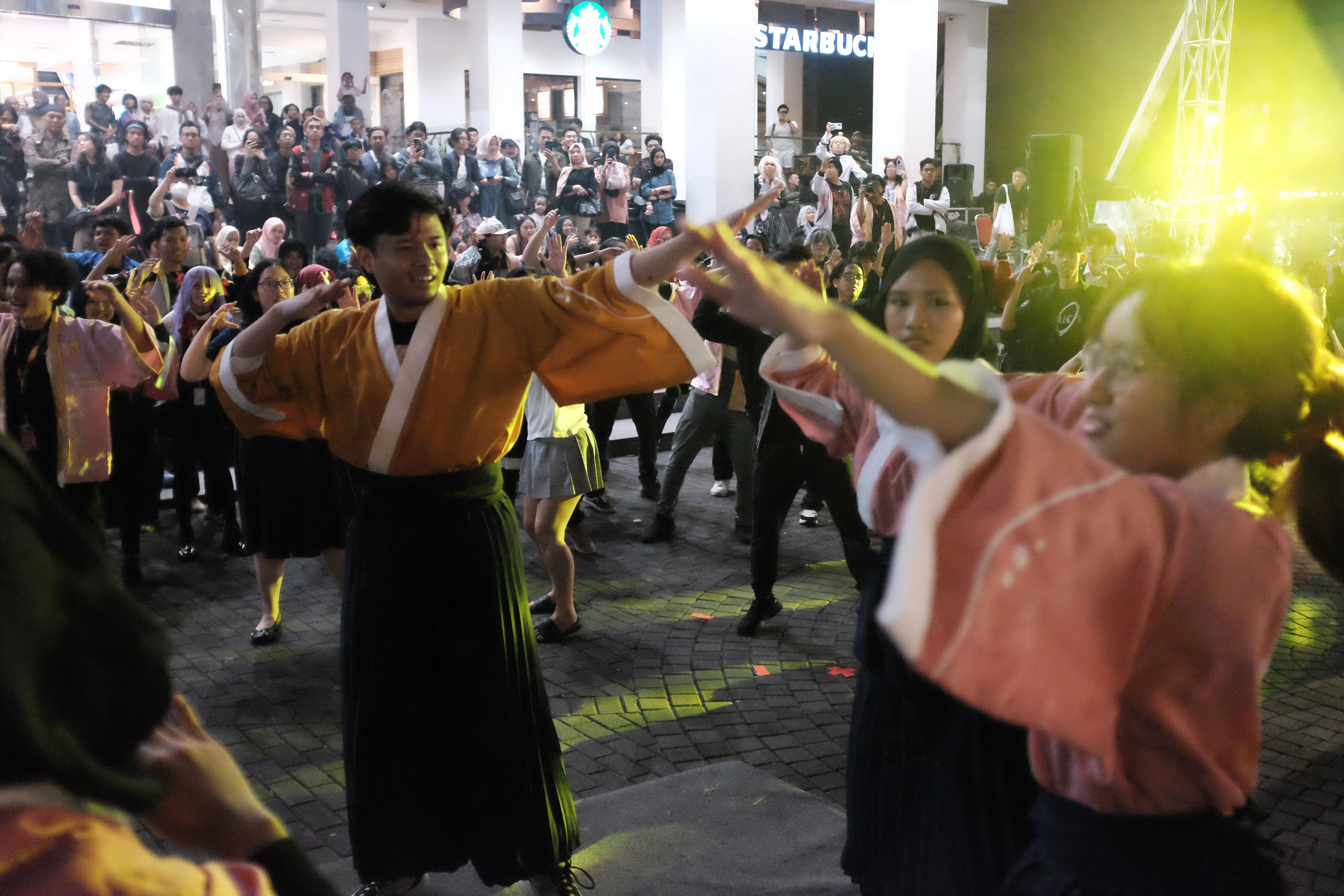 Performing Bon Odori at Bunka no Hi 2025