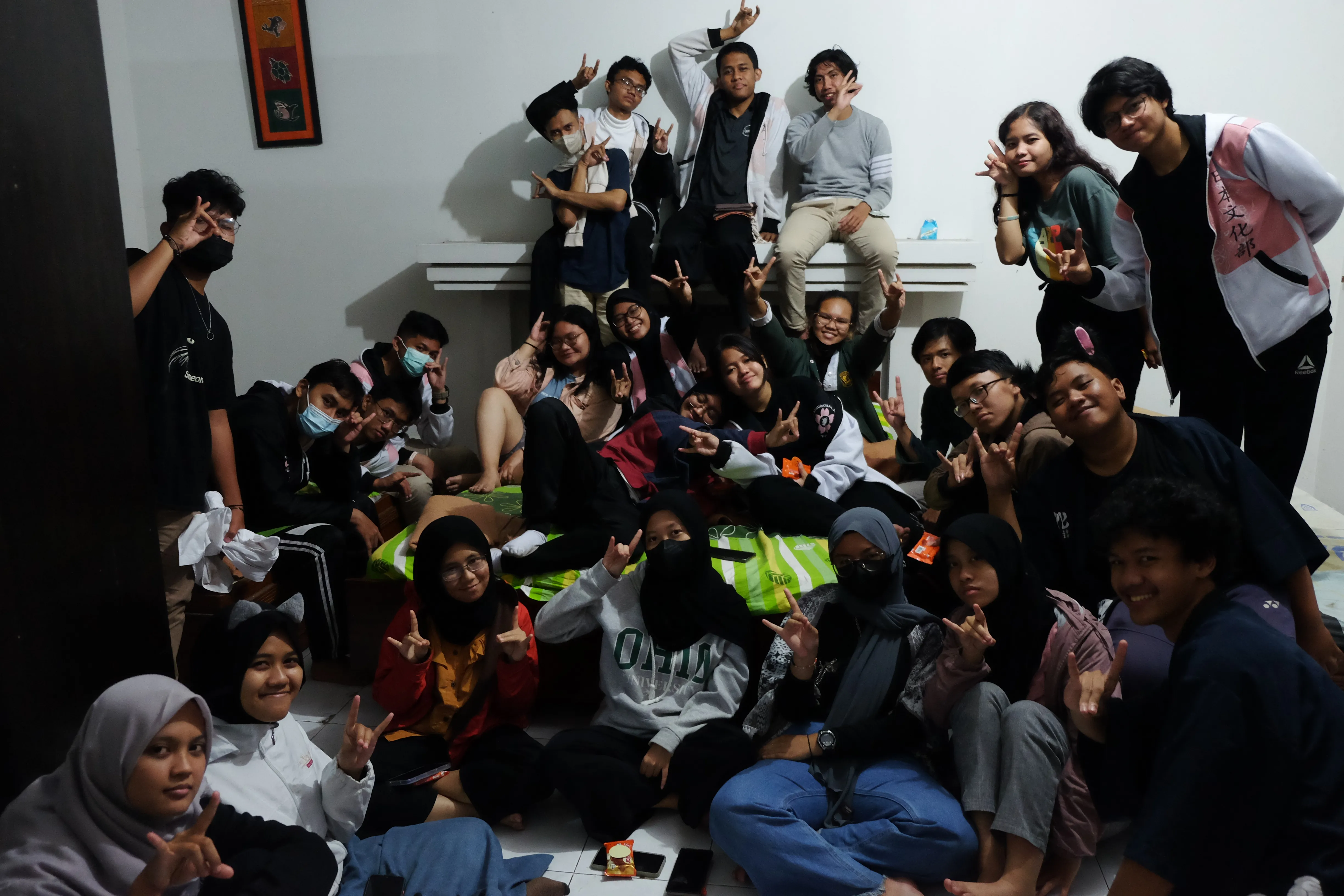 Odori members at Gadang